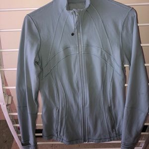 Lululemon light blue define jacket size 6!